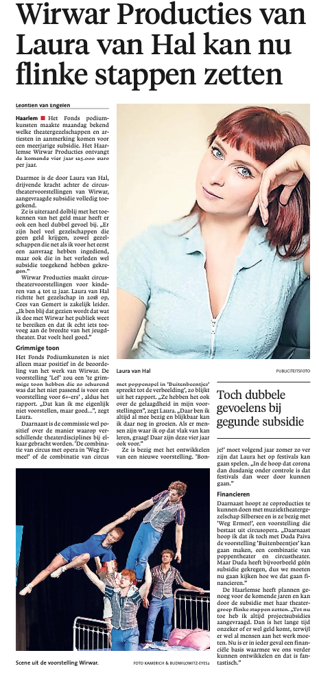 WIRWAR theaterkrant